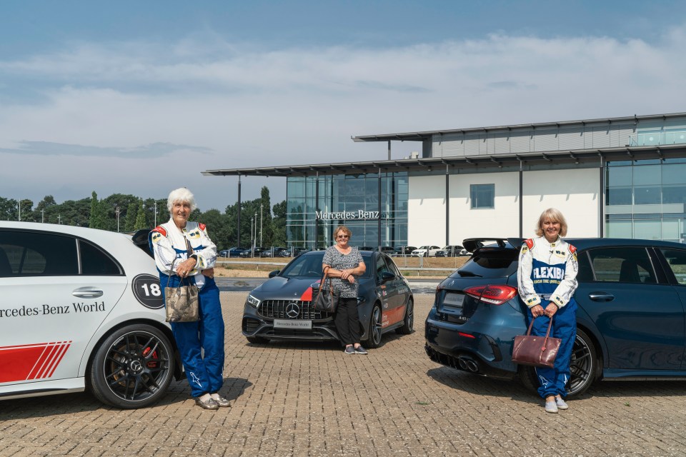 Sarah, Susan and Heather put the Mercedes-AMG A45 S to the ultimate test