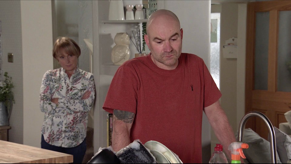 Tim tells Sally about Geoff's hidden camera and footage