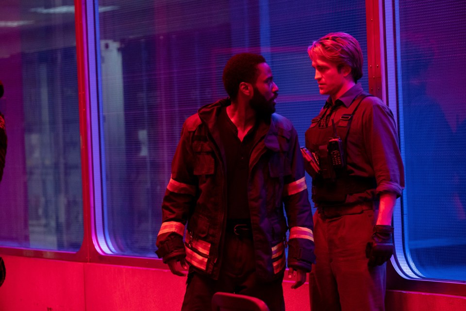 The action-packed spy film stars John David Washington and Robert Pattinson as the protagonists