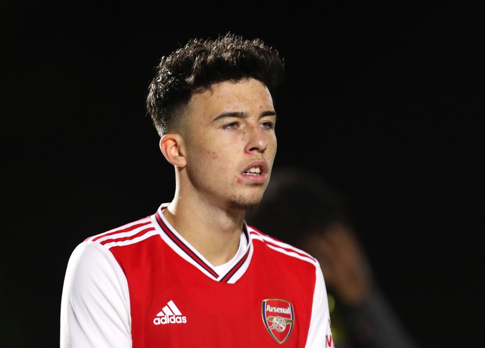 Sam Greenwood is set to enter Leeds' youth teams having largely played at U18s level for Arsenal