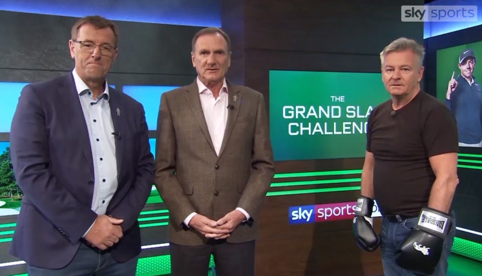 The three presenters have been axed by Sky Sports