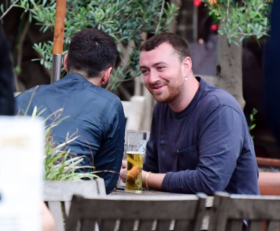 Sam and Francois were enjoying each other's company in North London