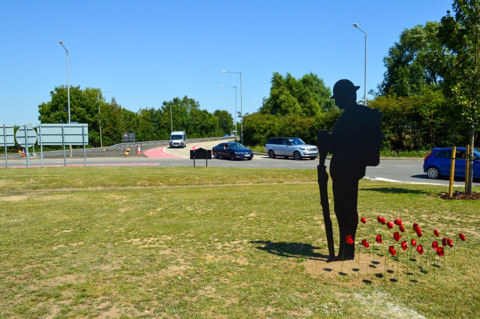 The Flanders roundabout will feature on Best of British Roundabouts 2021 calendar