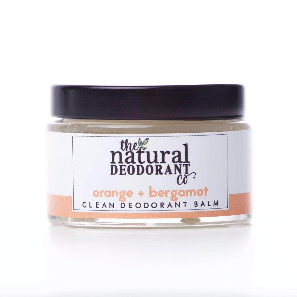 The Natural Deodorant Co orange and bergamot balm is gorgeous stuff