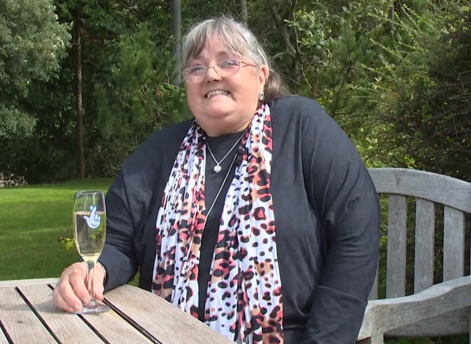 Asthmatic Sue Davies bought a lottery ticket to celebrate ending five months of shielding — and won £500,000