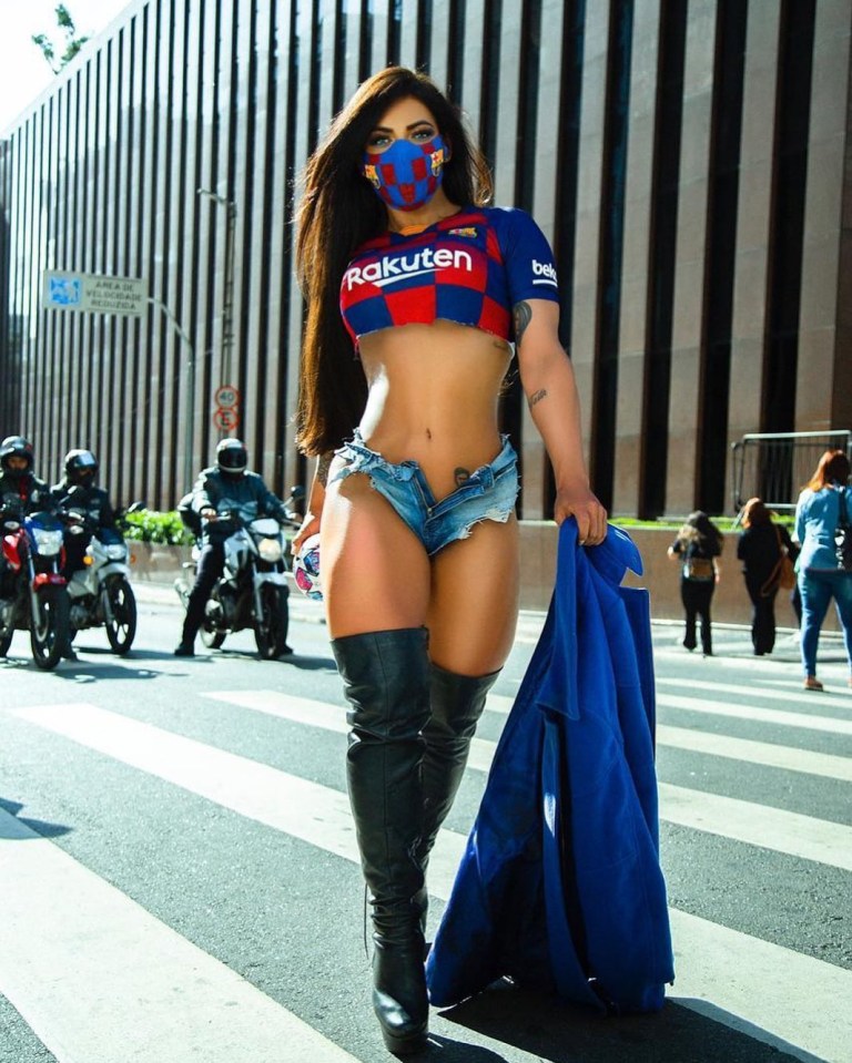 Miss BumBum Suzy Cortez is Manchester City's new sexiest fan