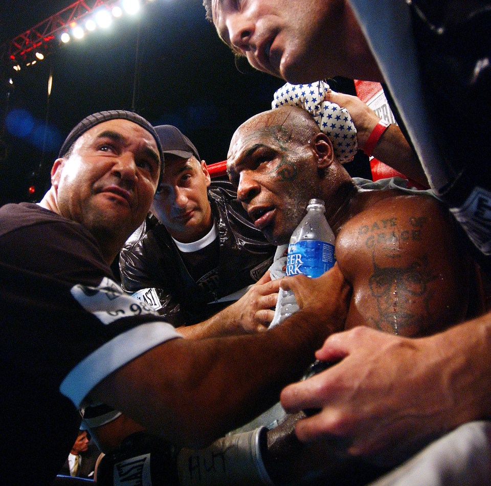 Mike Tyson quit on his stool in 2005 against Kevin McBride