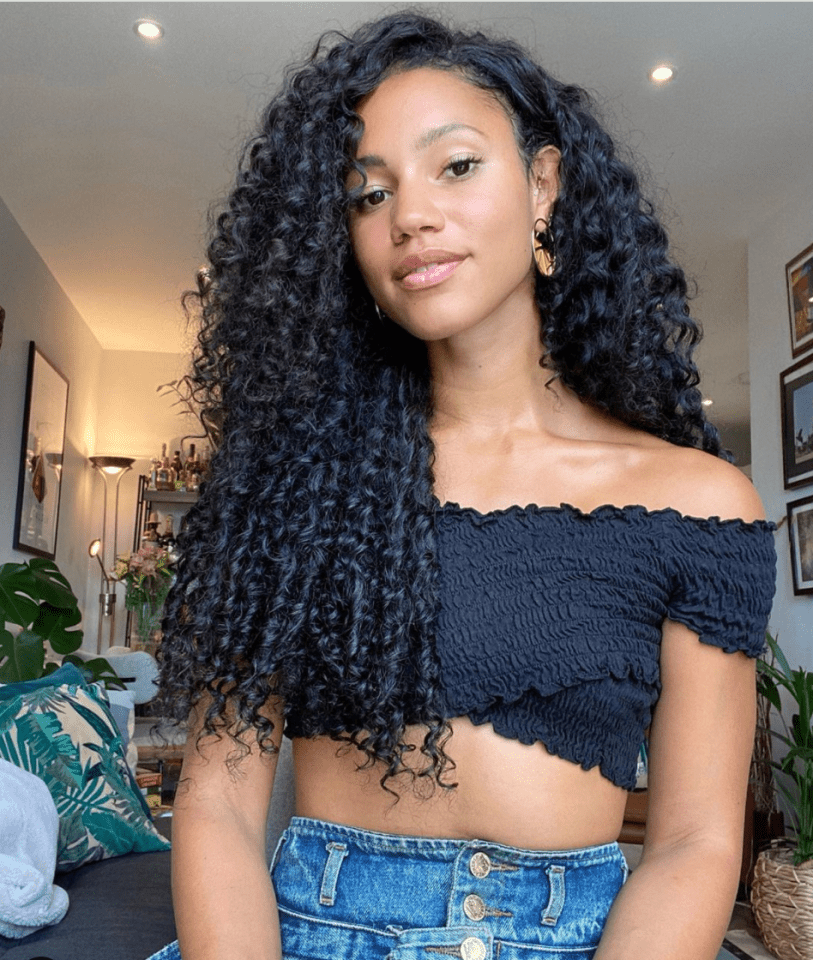 Vick Hope, 32, lives in a cosy, but chic London flat