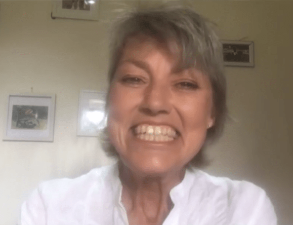 Sally-Ann beamed with happiness after revealing her phobia is cured