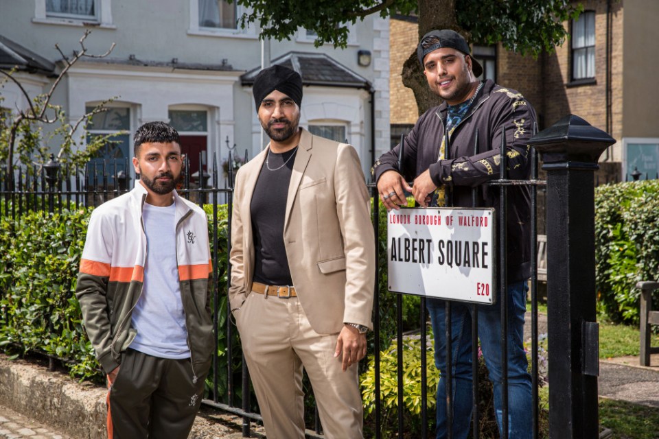 The Panesar family including Kheerat, Jags and Vinny. Actors could be asked to quarantine together to film scenes