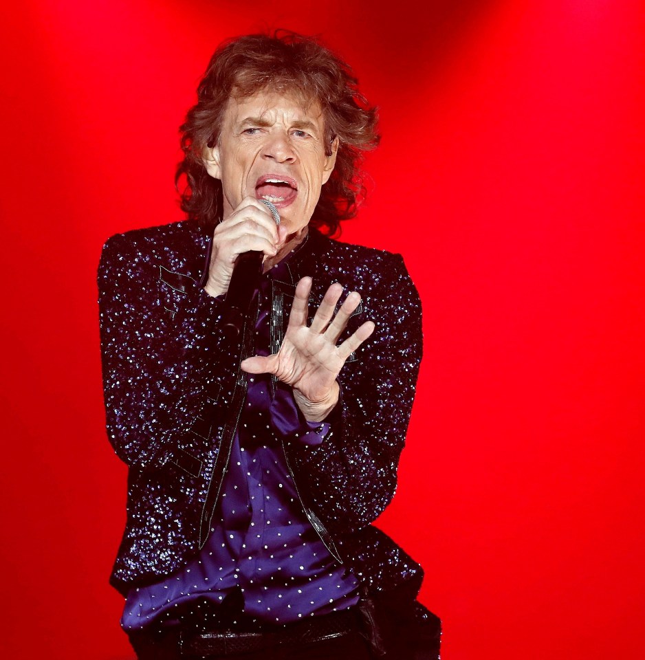 Mick Jagger is also 77 like Joe Biden