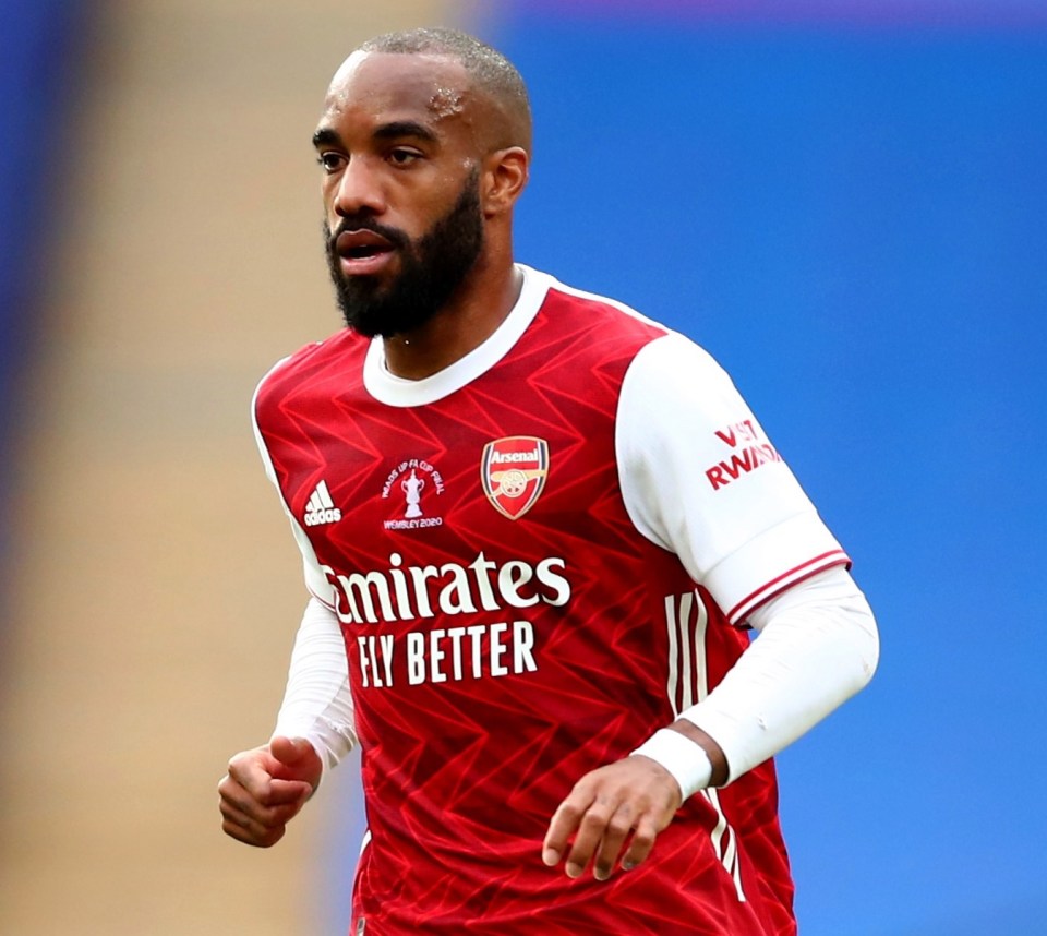 Alexandre Lacazette has been with the Gunners since 2017