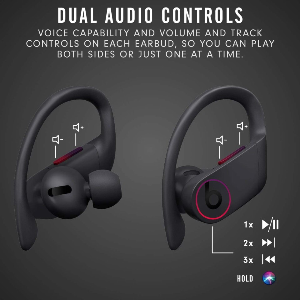 You can adjust the sound on both earbuds. 