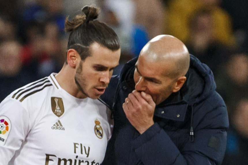 Gareth Bale and Zinedine Zidane are barely on speaking terms