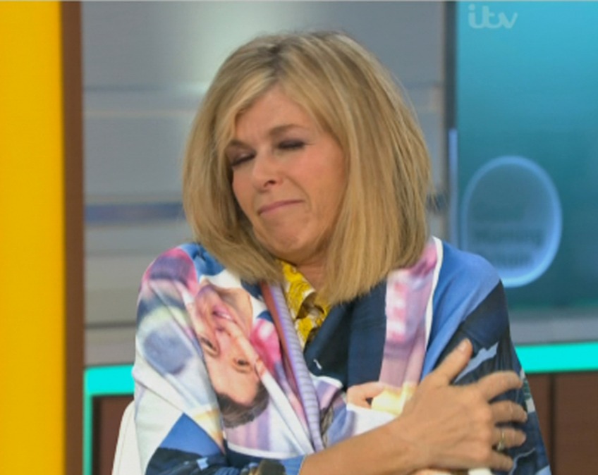 Kate Garraway said she was moved to tears