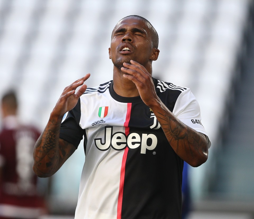 Time could be up for Douglas Costa at Juventus with Manchester United linked with the Brazilian winger