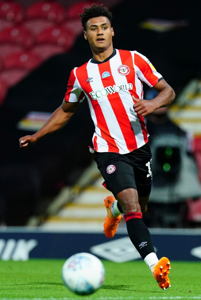 Ollie Watkins is set to join Aston Villa after three years with Brentford