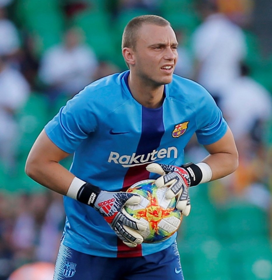 Aston Villa are weighing up a move for Valencia's former Barcelona stopper Jasper Cillessen