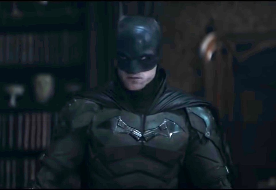 A clip from the new Batman trailer starring Robert Pattinson