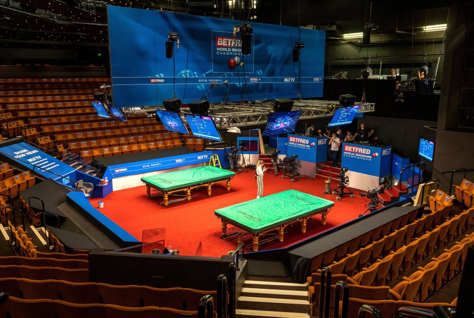 Fans will be allowed into the final of the World Snooker Championship