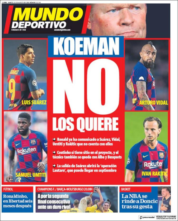 Spanish outlet Mundo Deportivo has lifted the lid on the outgoings