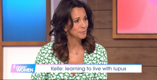  Andrea McLean was equally moved