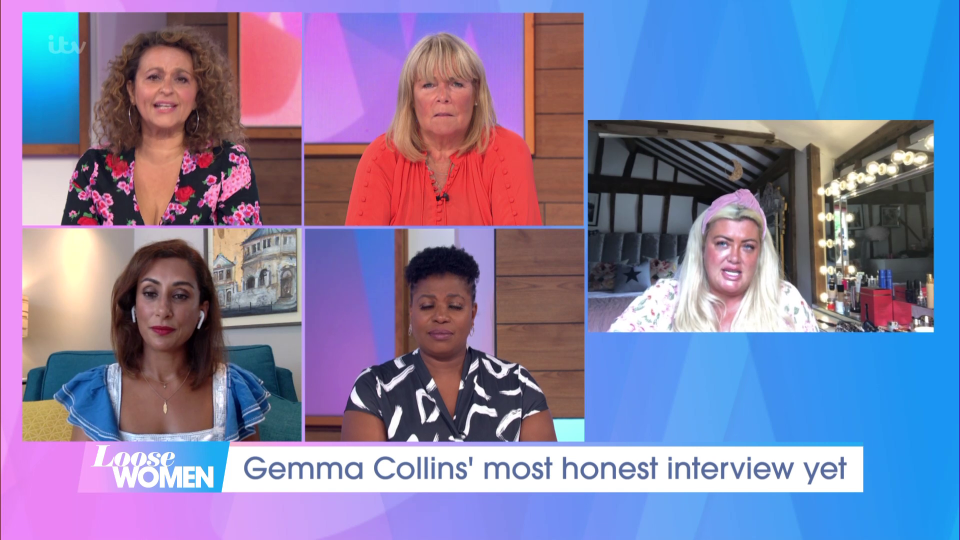 The star opened up in an emotional interview on Loose Women