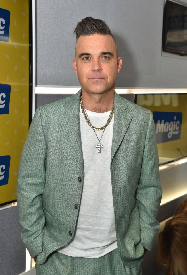 Robbie Williams has admitted that he is numerically dyslexic