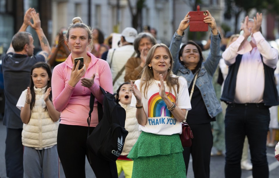 Every Thursday during the pandemic Brits took a moment to 'Clap for Our Carers'