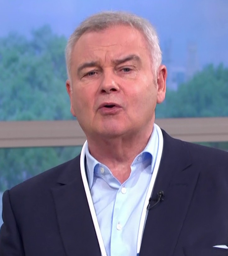 Eamonn Holmes told the Loose Women star: 'Just calm down, right?'