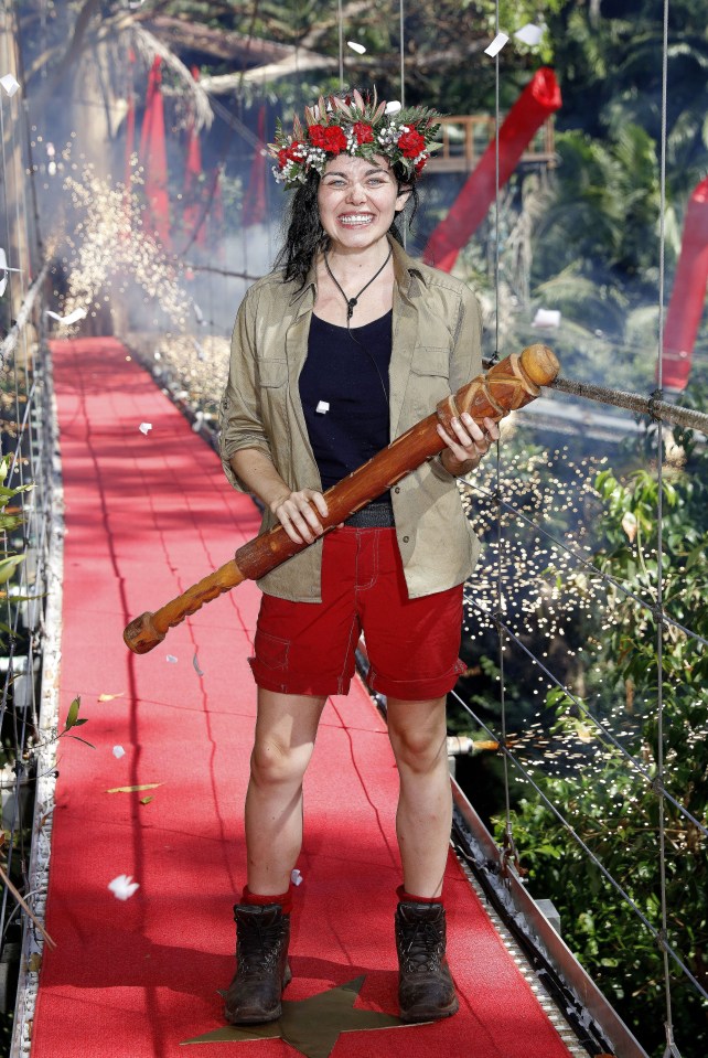 She won over the hearts of the nation in 2016 and was crowned Queen of the jungle on I'm A Celebrity