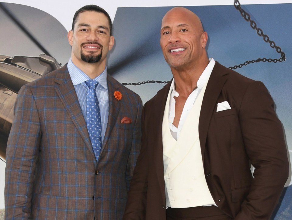 A dream match between Roman Reigns and Dwayne Johnson has been hinted again