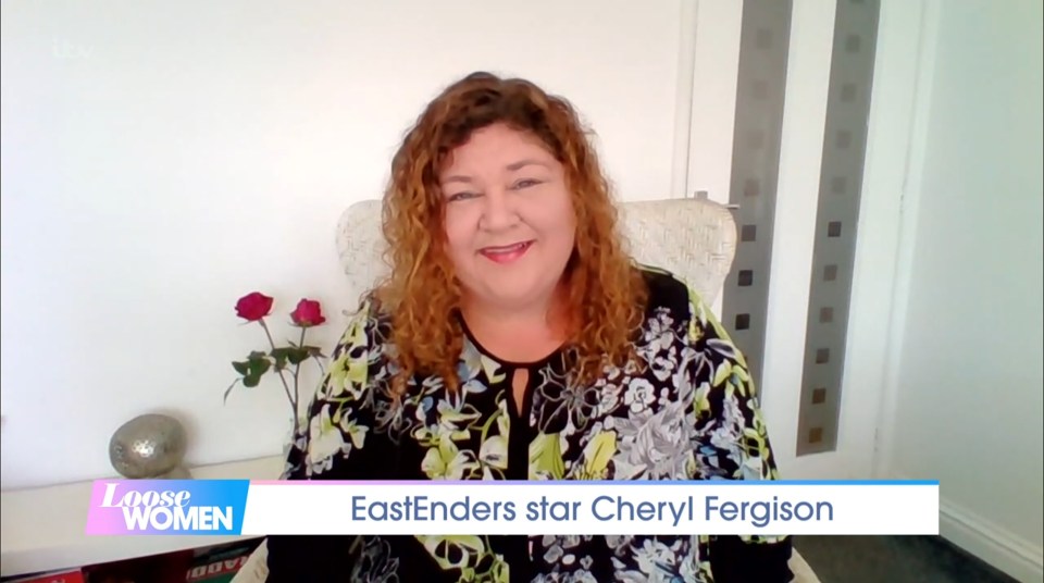 EastEnders' Cheryl Ferguson stuns Loose Women viewers as she belts out a song and reveals dream of performing with Ed Sheeran and Lewis Capaldi