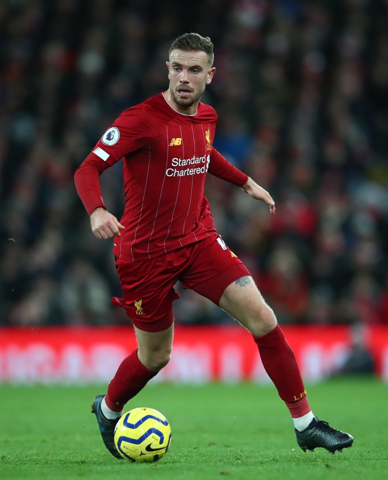 Jordan Henderson will be hoping to add the PFA Players' Player of the Year award to his Football Writers' Association gong