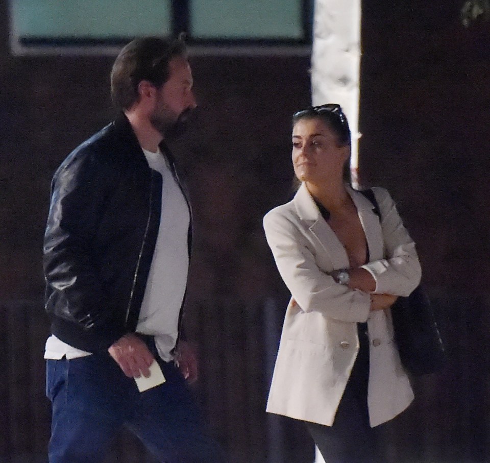 Alfie and Liv are thought to have met online and were seen at eaterie The Allis in White City