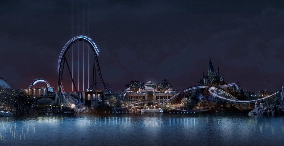 The new ride will have top speeds of 70mph when it opens next year