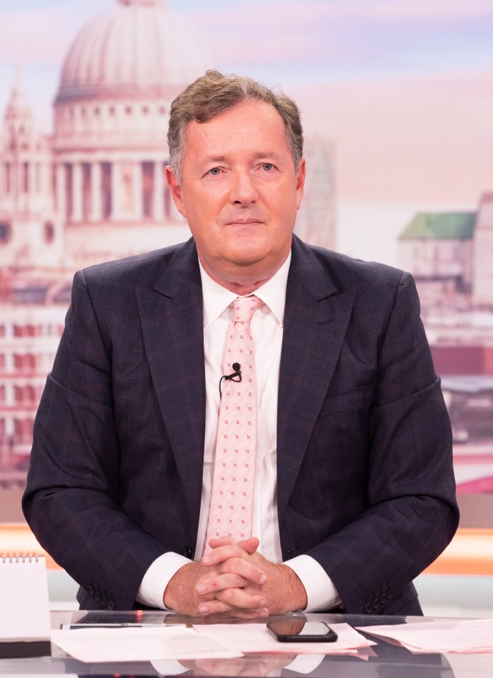 Piers says he's trying to stay out of their war 'but it's been fascinating to watch them go at it'