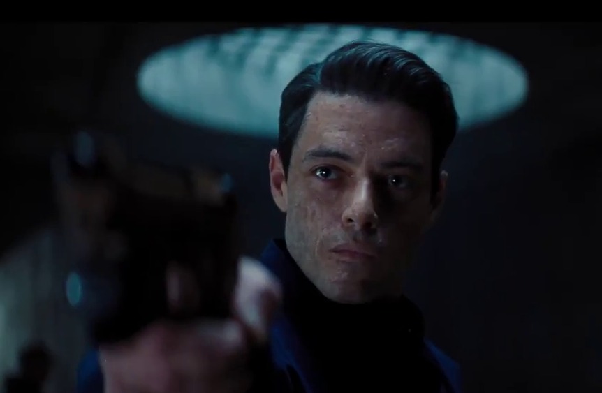 Rami Malek’s villain Safin makes a chilling appearance in the trailer