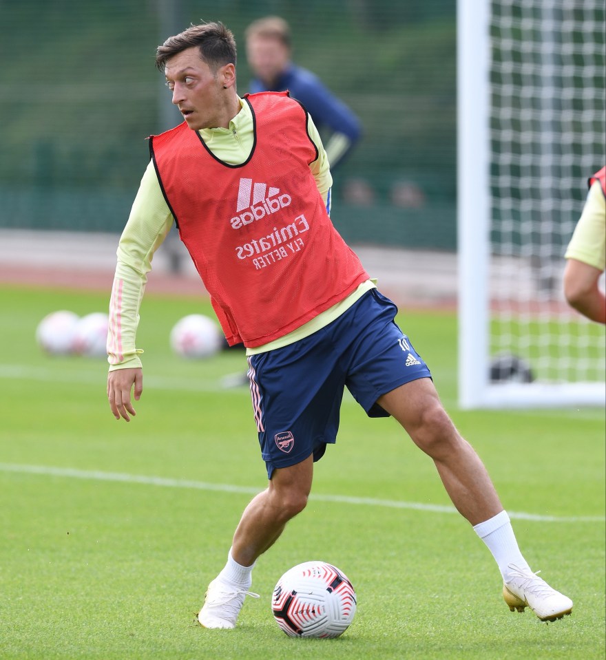 German playmaker Mesut Ozil is back in Arsenal's plans after boss Mikel Arteta left him out for six months