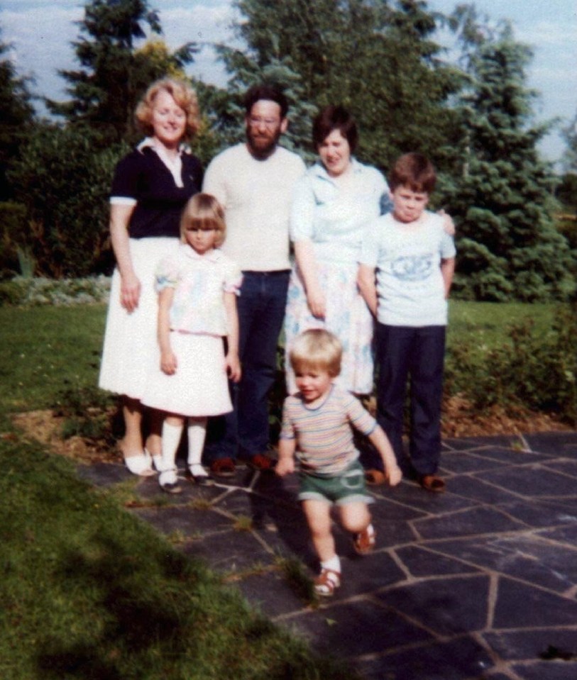 Harold Shipman and his family pictured on holiday in France around 1981