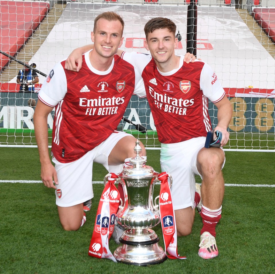 Holding's performances against Chelsea and Liverpool helped the Gunners to back-to-back silverware at Wembley