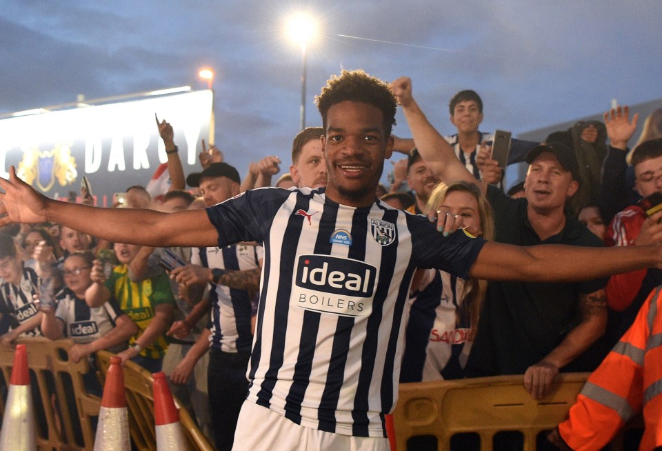 Grady Diangana has signed for West Brom against David Moyes' wishes