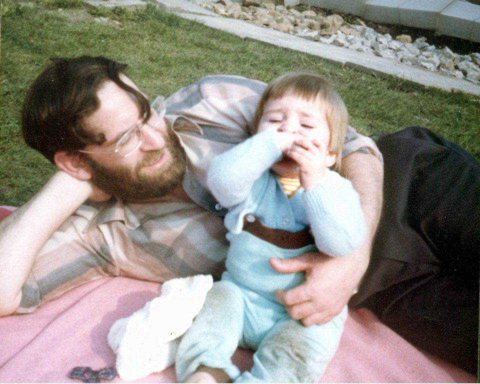 Harold Shipman pictured with one of his children