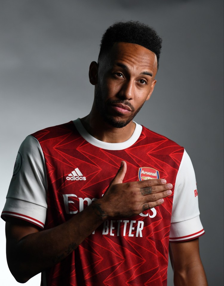 Aubameyang joined the Gunners from Borussia Dortmund in January 2018