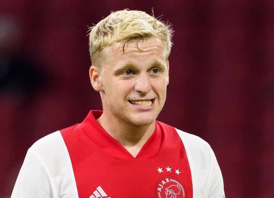 Donny van de Beek has chosen his new Man Utd shirt number