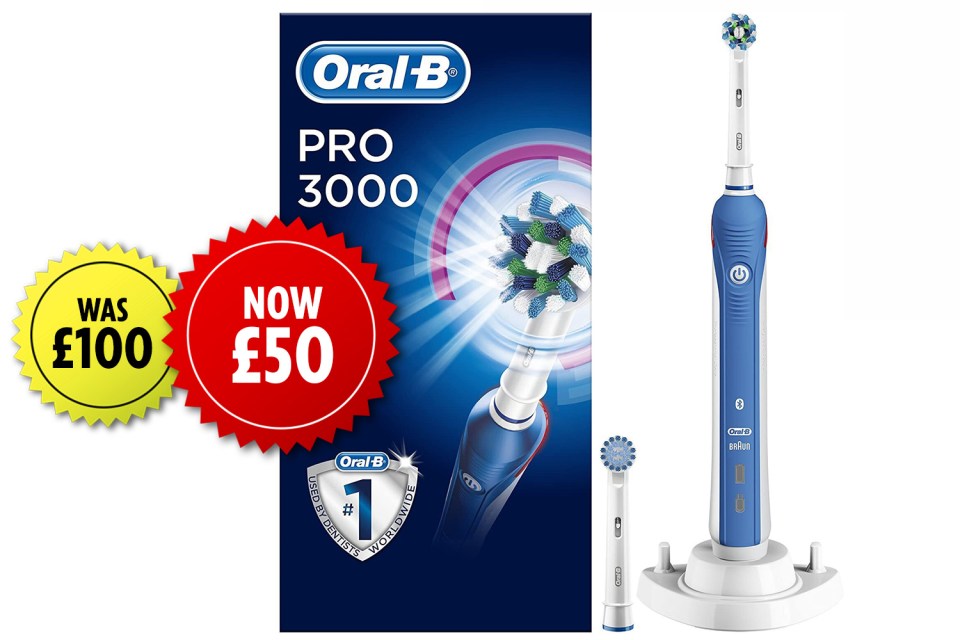 Oral B's electric toothbrushes are on sale at Tesco