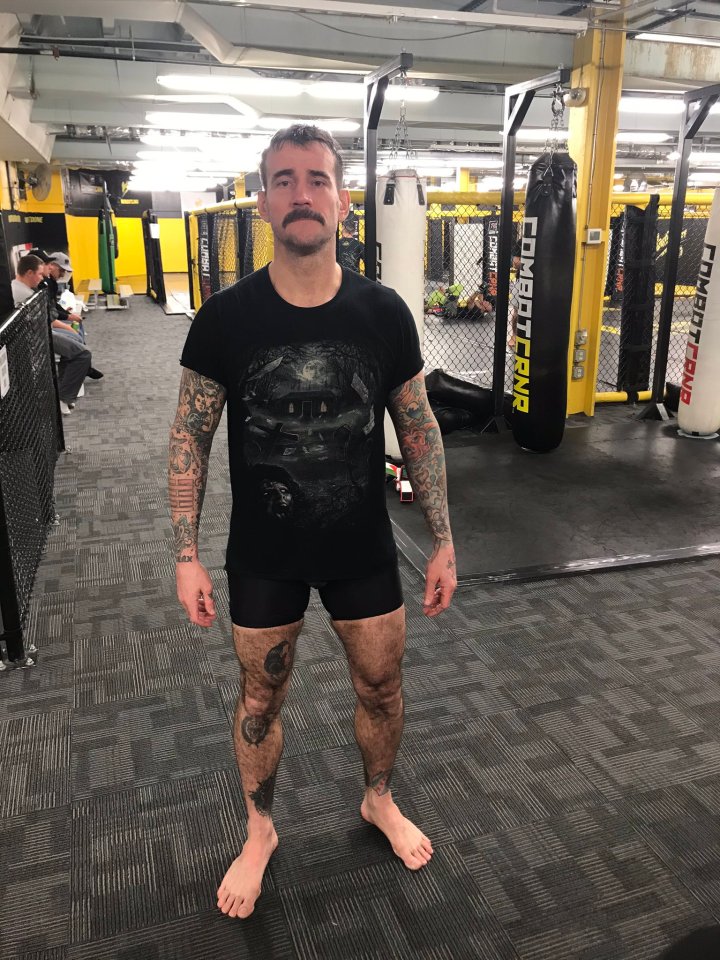 CM Punk revealed he is still training in MMA