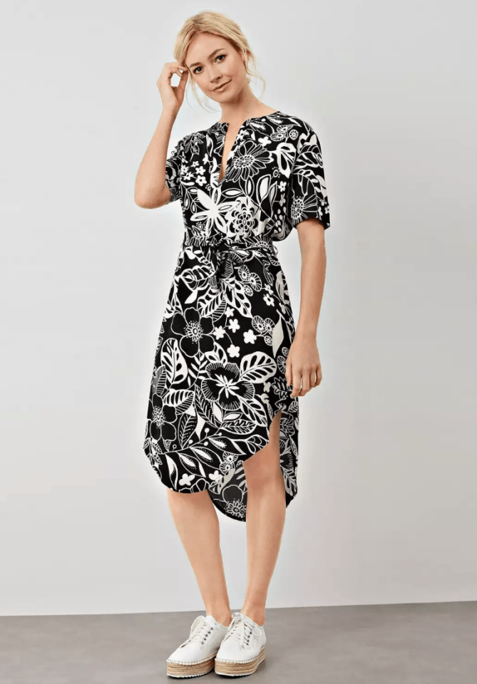 Debenhams has reduced this floral dress by £221