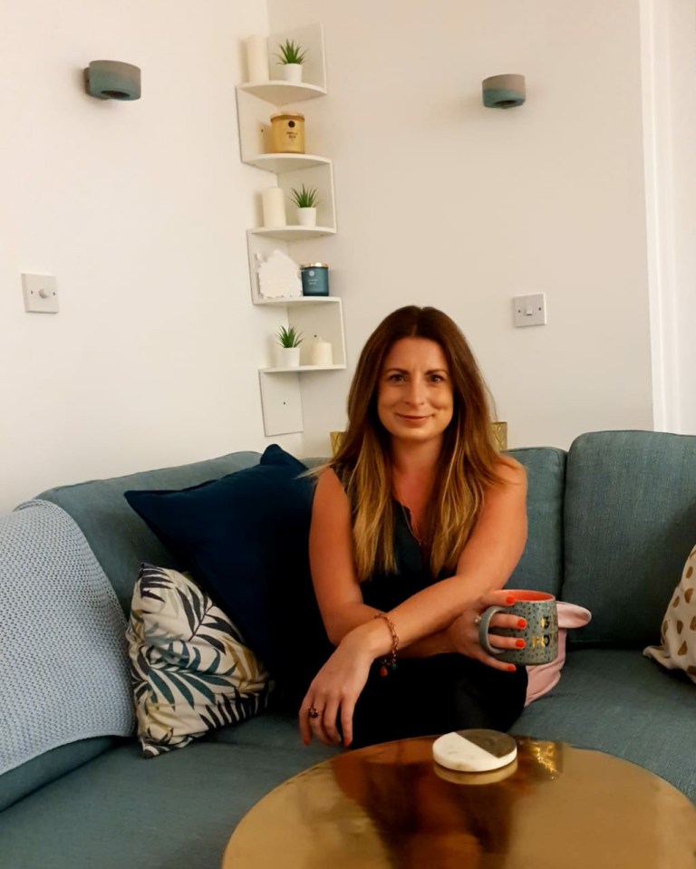 Ash Scott, 34, bought her first home in Richmond, southwest London, in 2018 after being made redundant the same year