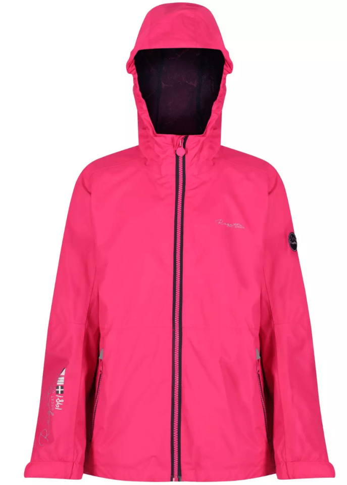 Make sure your kids stay dry in the rain with this waterproof jacket